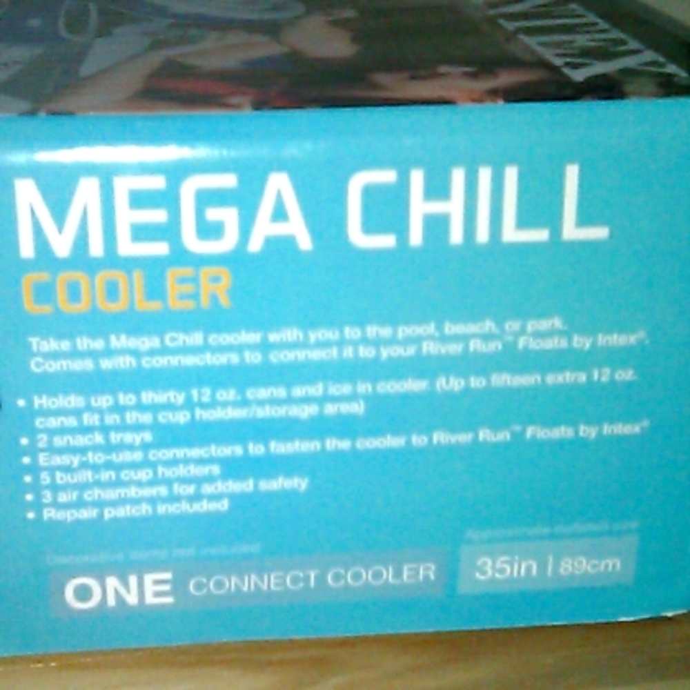 Intex Mega Chill Inflatable Cooler - Picture 2 of 6